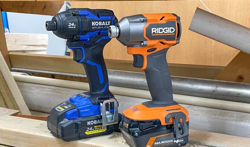 Kobalt Vs Ridgid Impact Driver Head-to-Head Review