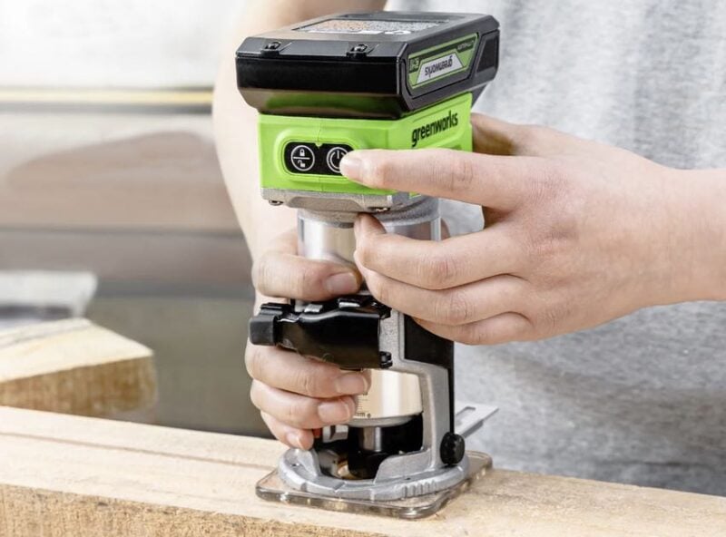 Greenworks 24V trim router