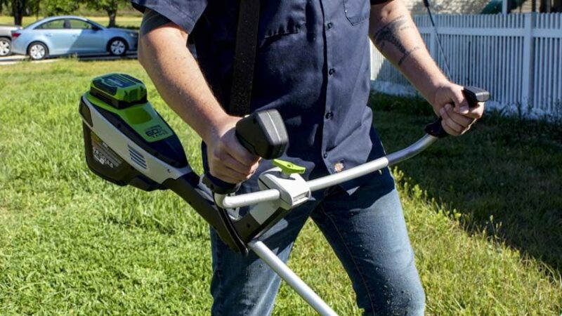 Greenworks 60V Bike Handle String Trimmer