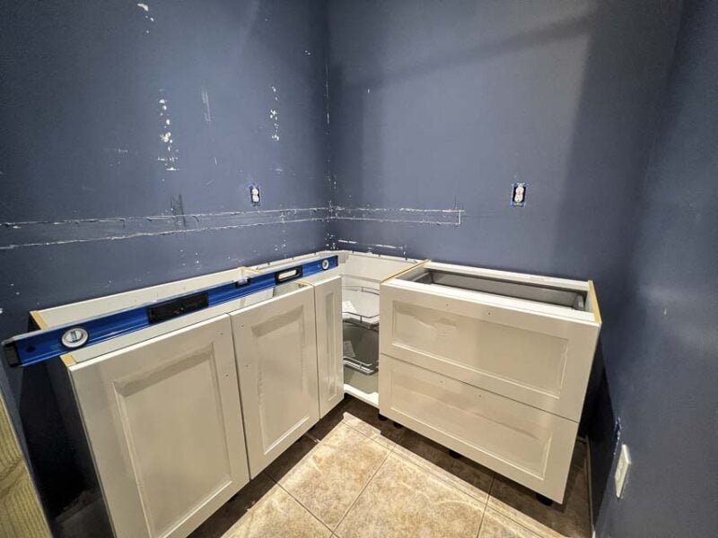 Nobilia Cascada base cabinets