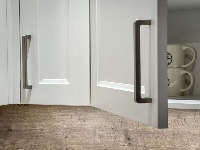 Nobilia stainless steel handles