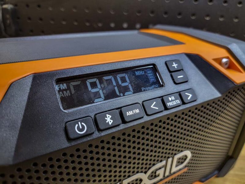 Ridgid Jobsite Radio