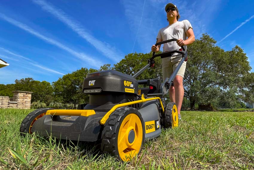 Cat Self-Propelled Lawn Mower
