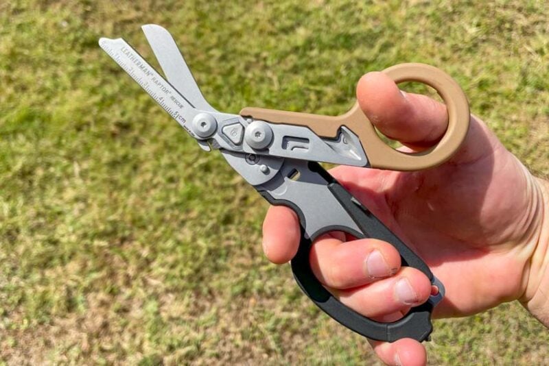 Leatherman Raptor Rescue Shear Multi-Tool In Hand