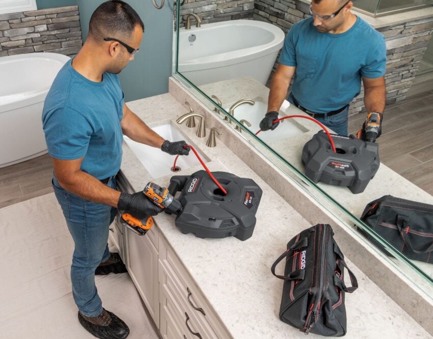 Ridgid Drain Cleaning Machine