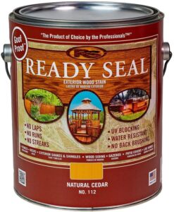 Ready Seal Natural Cedar Exterior Wood Stain and Sealer