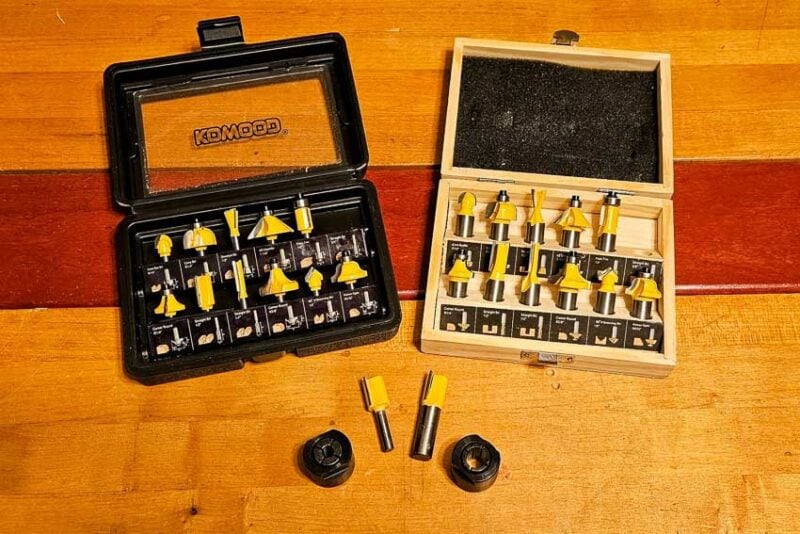 1/4-inch vs. 1/2-inch router bits
