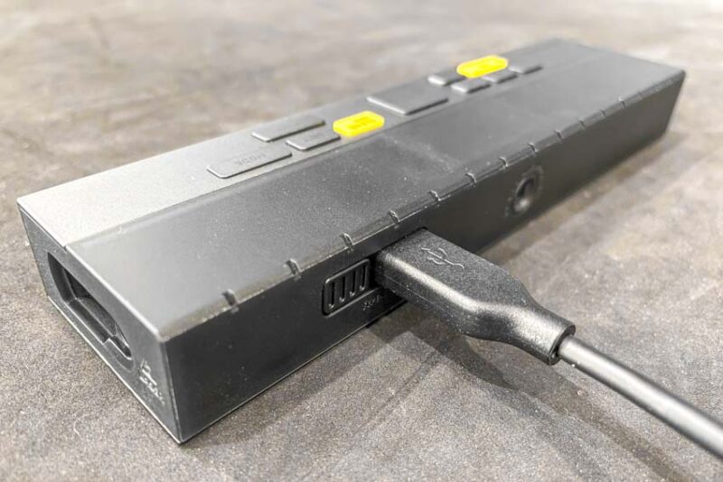 Charging the Mileseey DP20Pro Laser Distance Measure