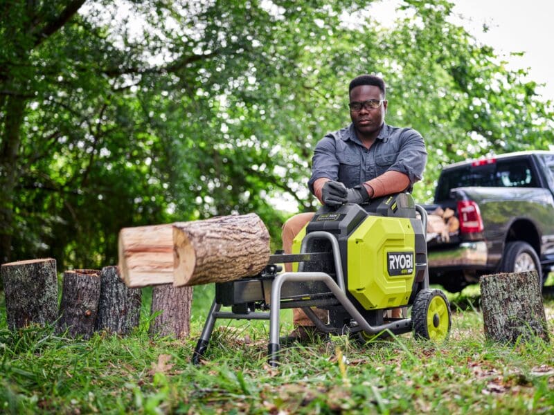 Ryobi Cordless Log Splitter
