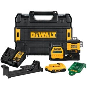 dewalt 20v 3x360 green laser dcle34030g