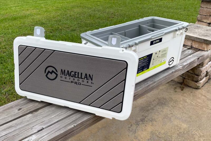 Magellan Outdoor Pro Explorer 75L Icebox Marine Cooler with Lid Off