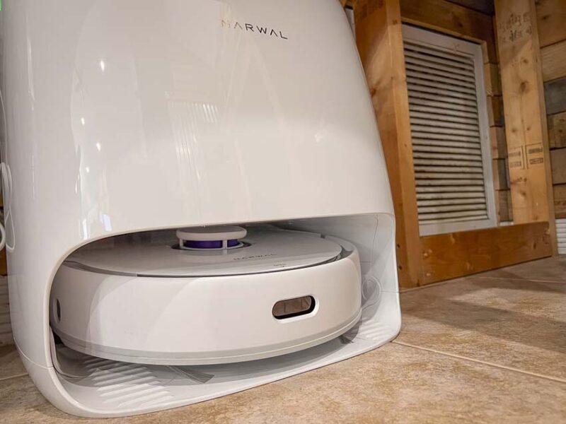 Narwal Freo mop cleaning drying cycle