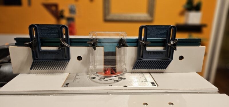 wood router table fence