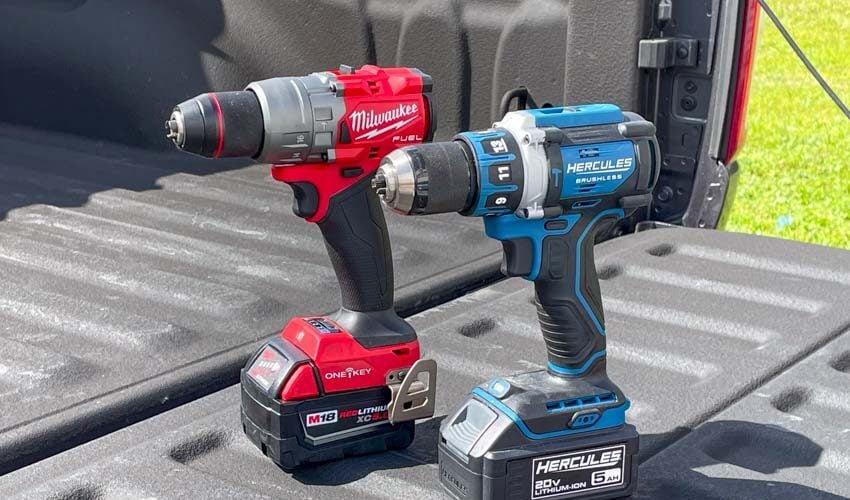 Milwaukee Vs Hercules Hammer Drill Head-To-Head Review