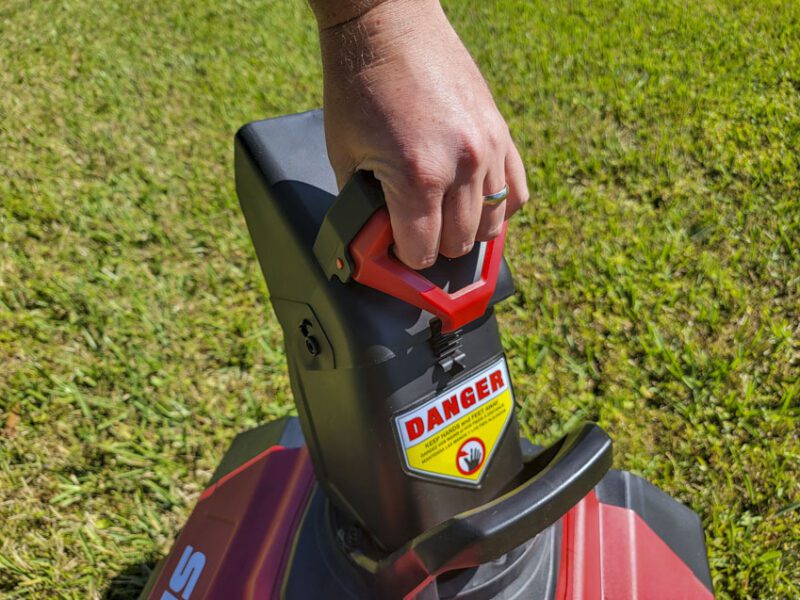 Skil snow blower chute angle adjustment