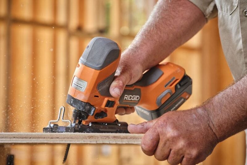 Ridgid Brushless Barrel Grip Jigsaw