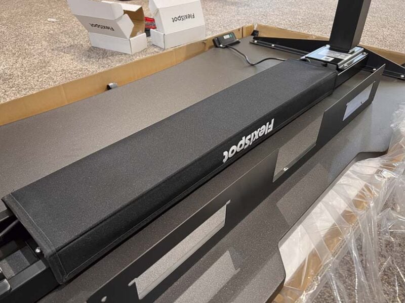 standing desk wiring cover