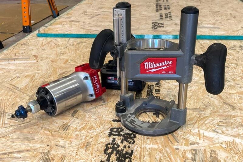 Milwaukee M18 Fuel 1/2-Inch Router and Plunge Base