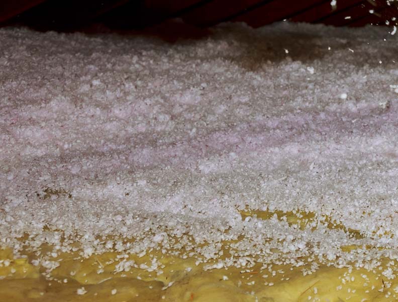 loose-fill mineral rock wool insulation