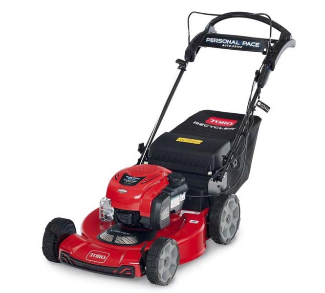 Best Push-Button Start Gas Lawn Mower
Toro Recycler 22-inch Self-Propelled Lawn Mower 21464