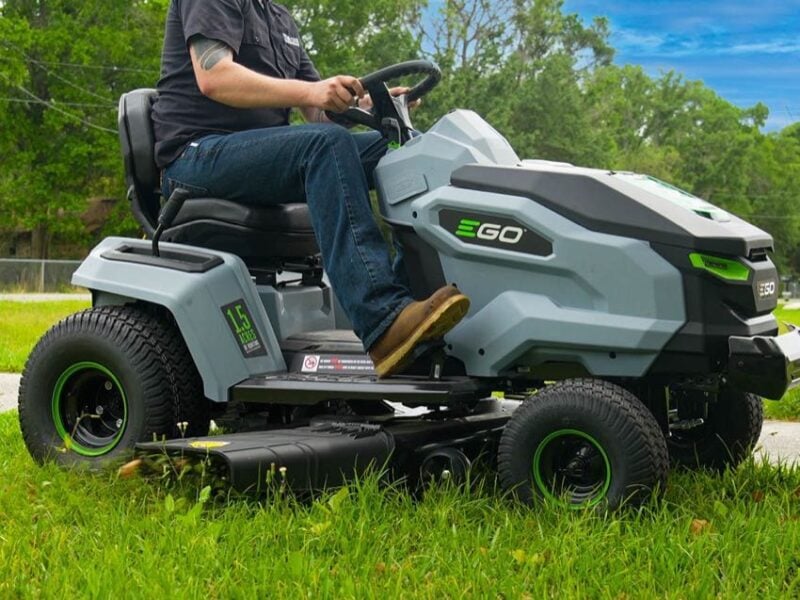 EGO Lawn Tractor Cutting Power
