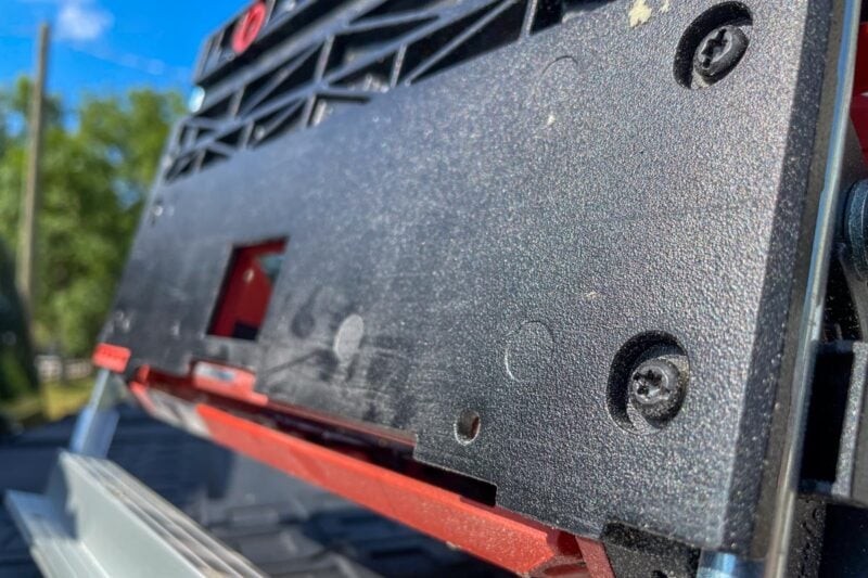 Hilti Nuron 22V Cordless Plunge Cut Track Saw Review SC 6WP-22 Shoe