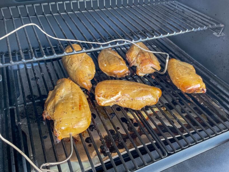 Brined Smoked Chicken Breasts