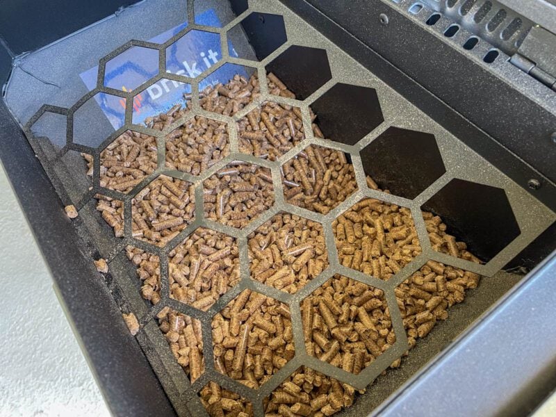 22-pound Hopper Capacity