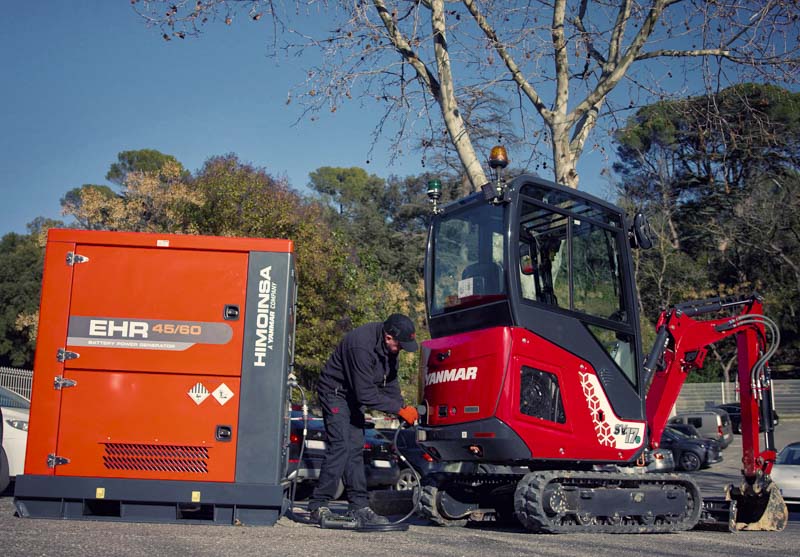 Yanmar SV17e Electric Mini-Excavator