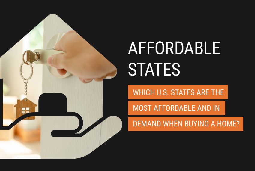 Most affordable states when buying a home