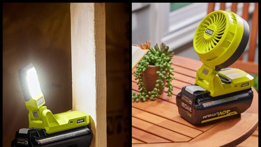 New Ryobi 40V Battery Toppers