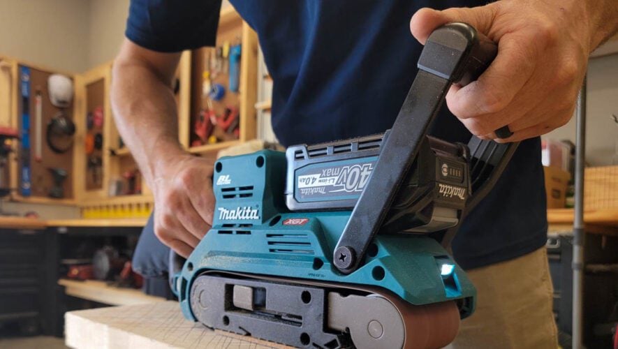 Makita 40V XGT Belt Sander-1