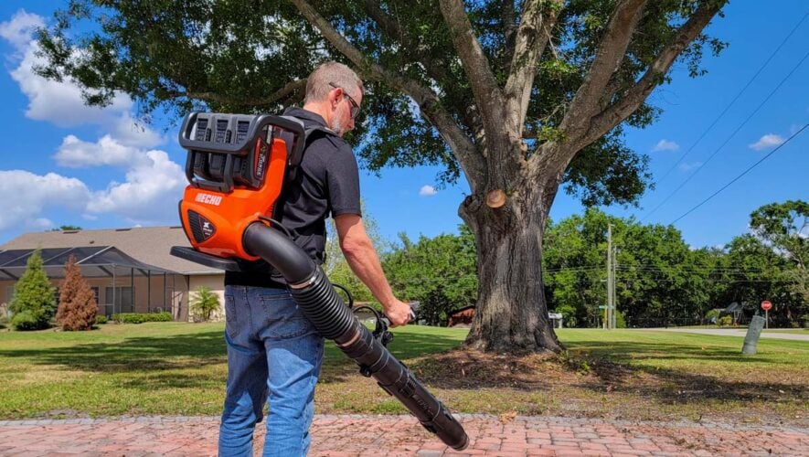 ECHO Battery-Powered Backpack Leaf Blower Review