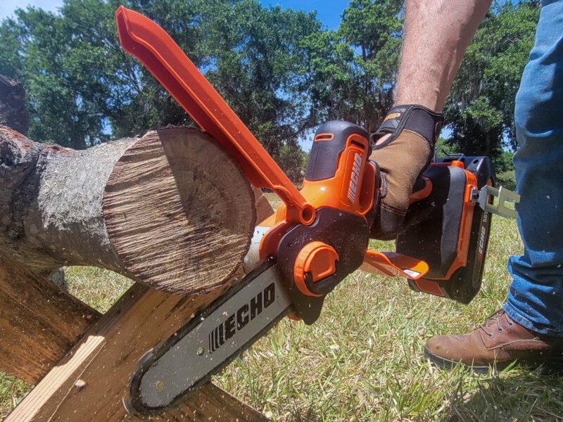 Echo 56V Pruning Saw bar and chain