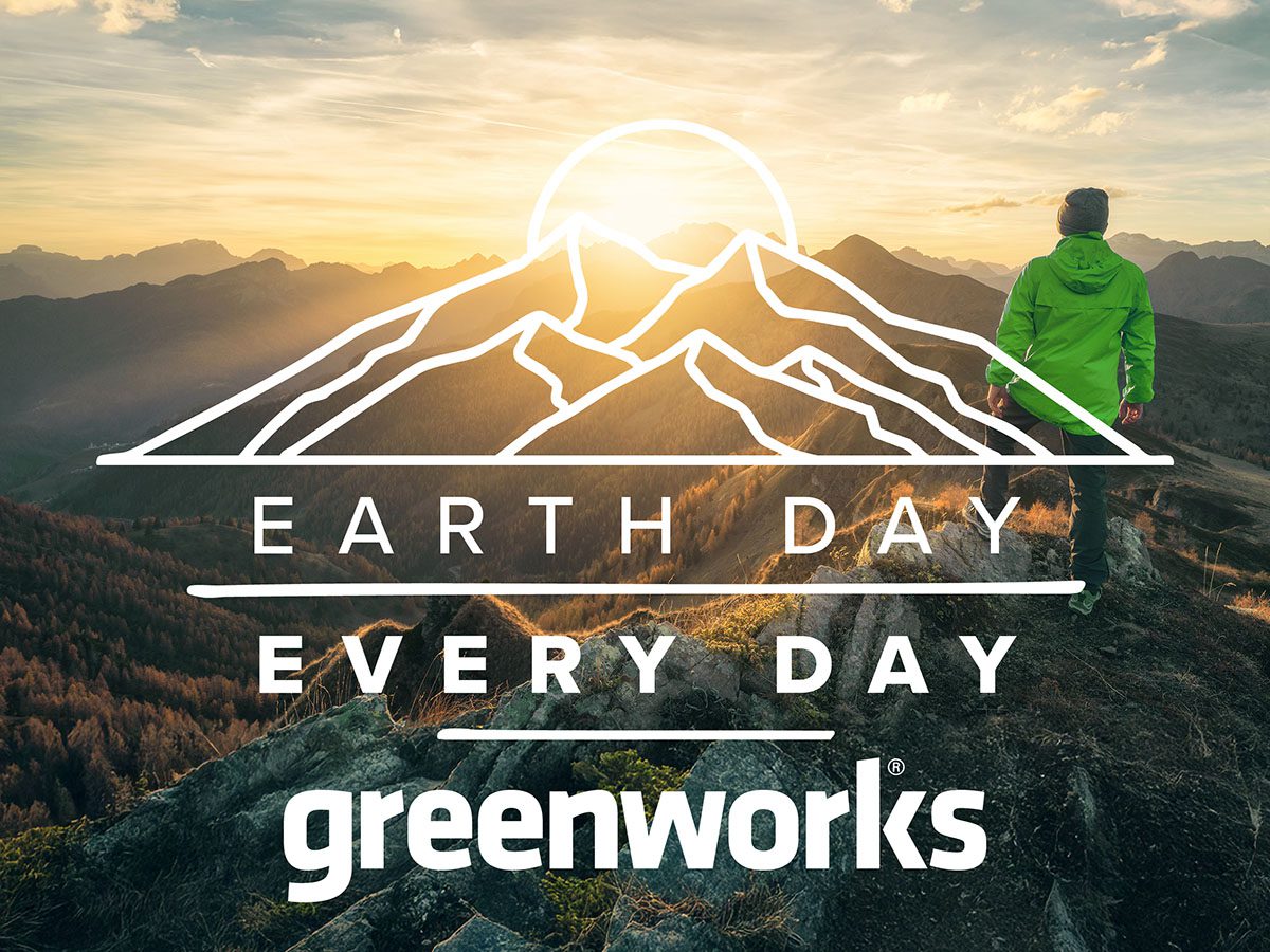 Greenworks Celebrates Earth Day, Every Day