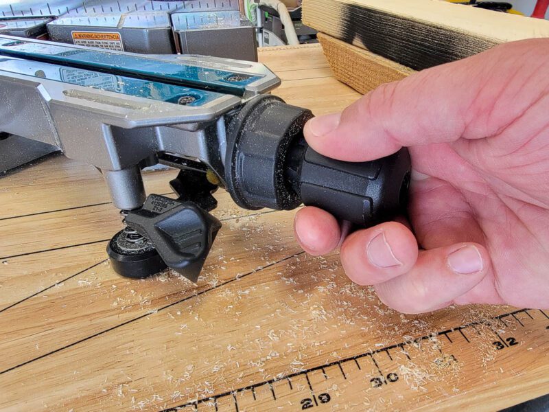 Miter and Bevel adjustments