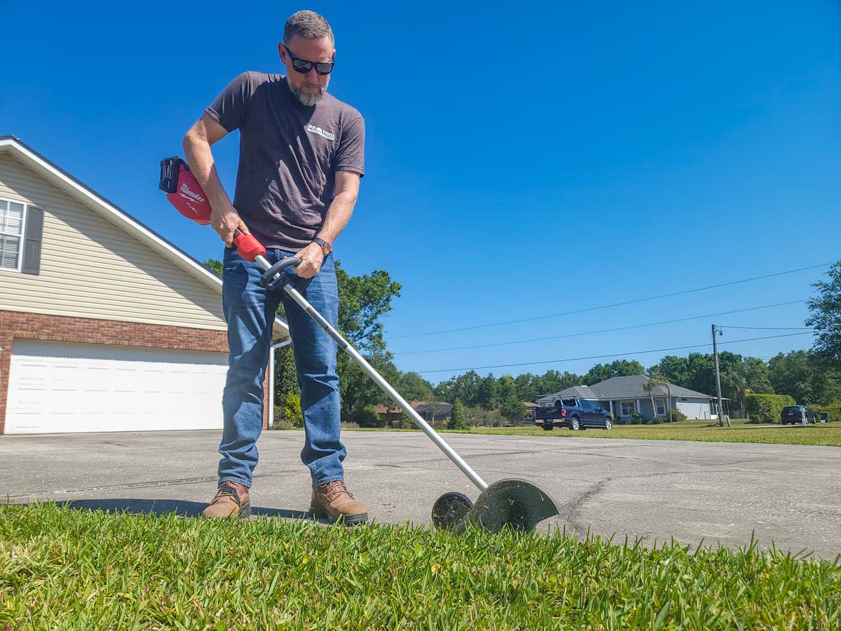 Milwaukee M18 Fuel Edger Review 3011