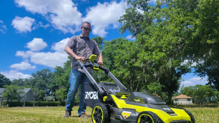 Ryobi 40V 21-Inch Self-Propelled Lawn Mower