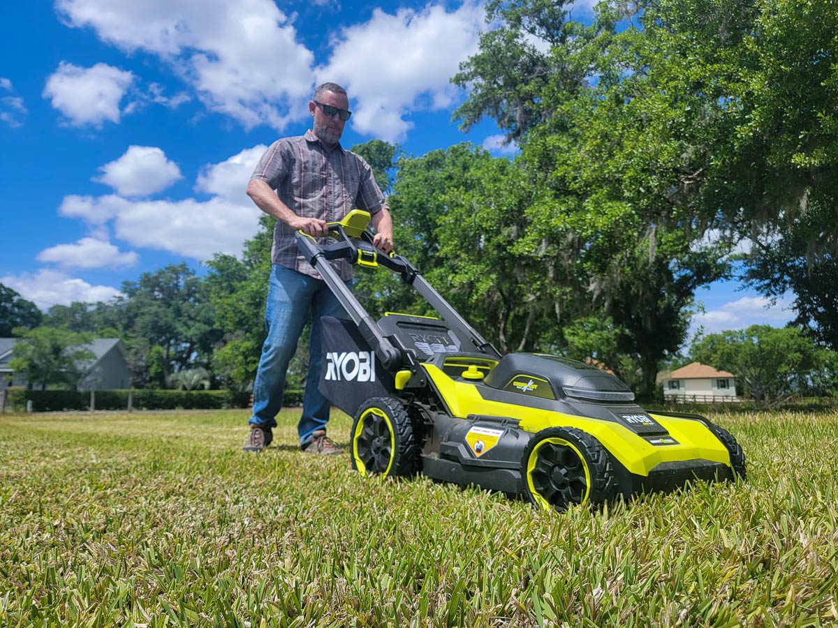 Ryobi 40V 21-Inch Self-Propelled Lawn Mower