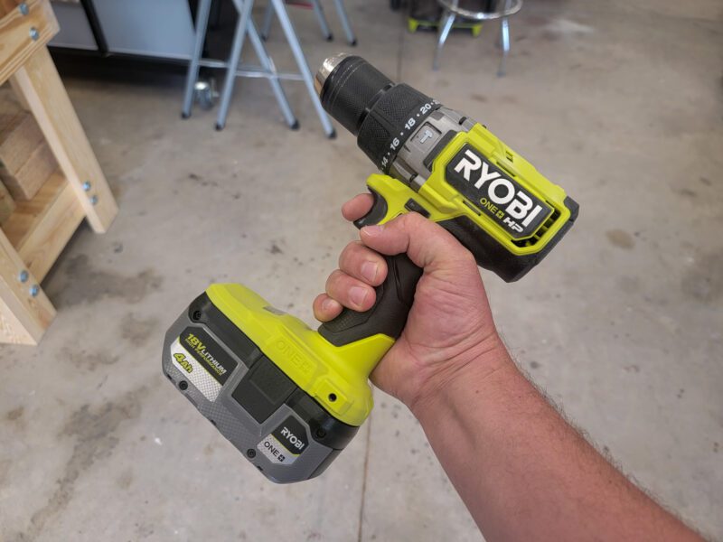 Ryobi 18V Hammer Drill Profile