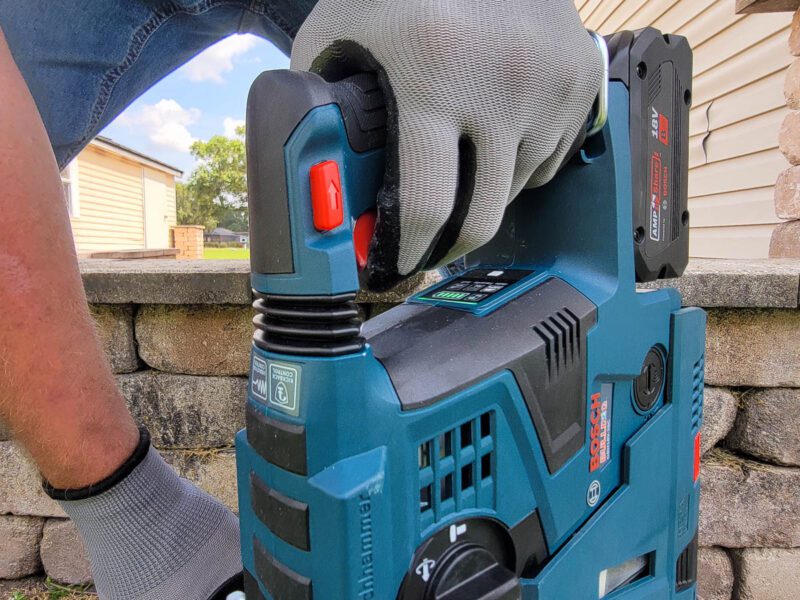 Bosch SDS-Plus Rotary Hammer Vibration dampening zone