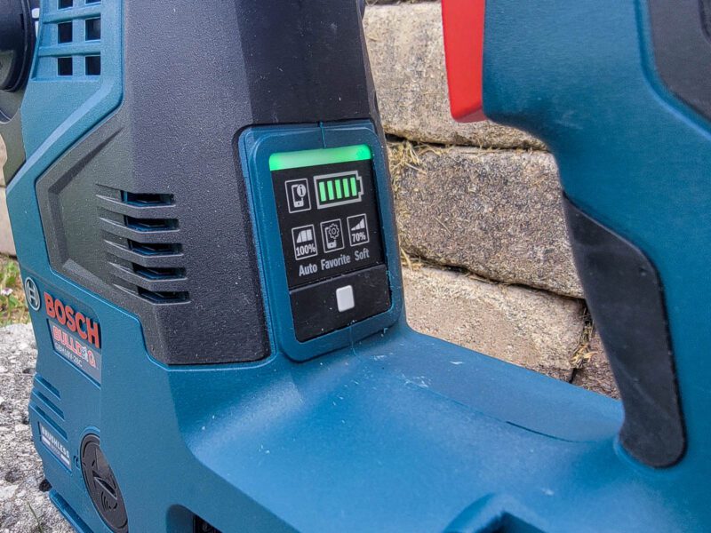 Bosch SDS-Plus Rotary Hammer Control Panel