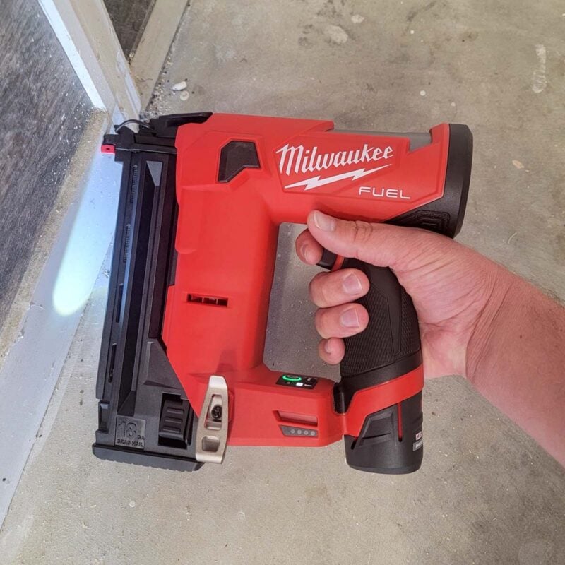 Best 18-Gauge Cordless Brad Nailer: Milwaukee M12 Fuel 2541