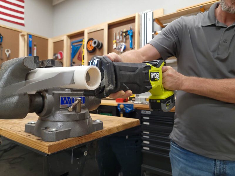 Ryobi PBLRS02 Reciprocating Saw Cutting Power