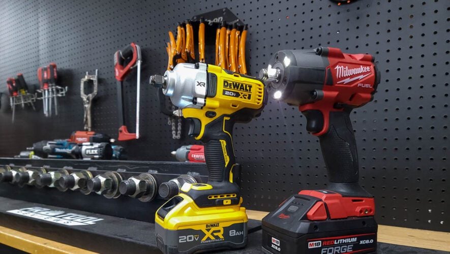 DeWalt Vs Milwaukee Impact Wrench