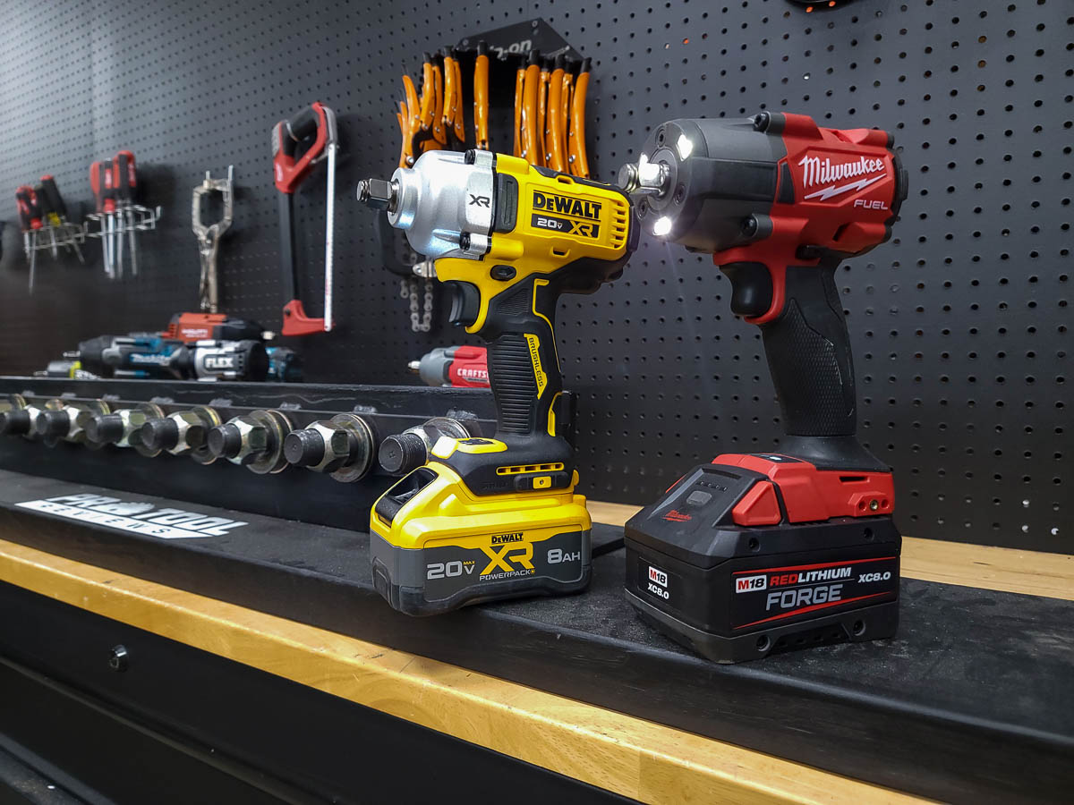 DeWalt Vs Milwaukee Impact Wrench