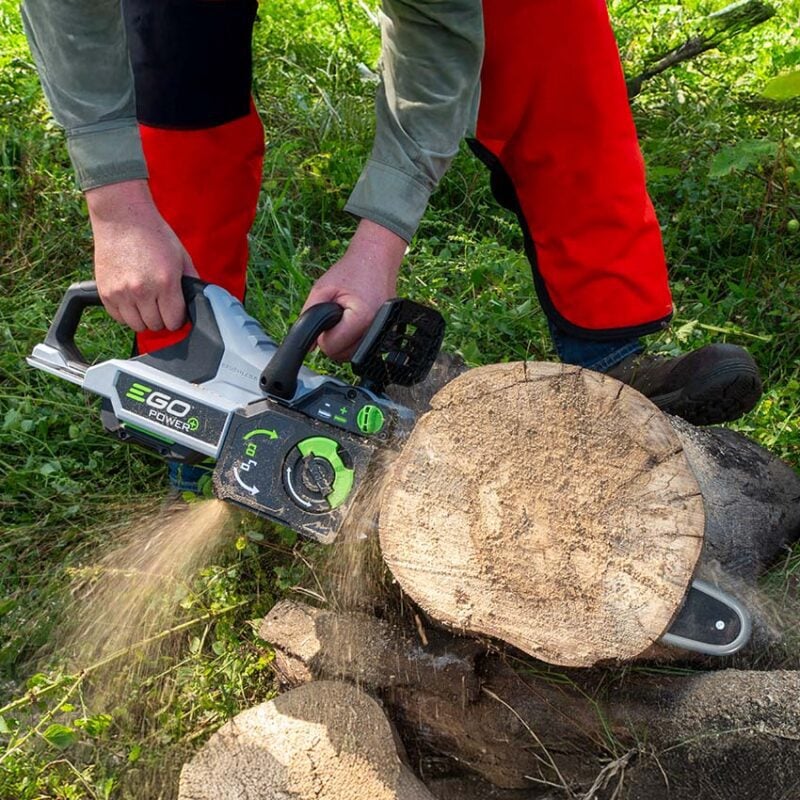Best Cordless Chainsaw for the Money: EGO 56V 16-inch Chainsaw CS1613