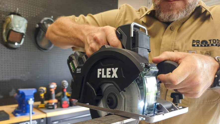 Flex 24V Metal Cutting Circular Saw