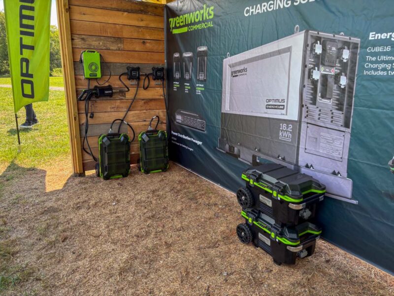 Greenworks Commercial Charging Station
