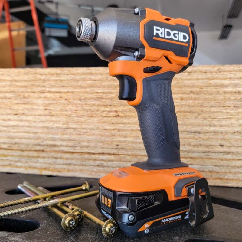 Third Place Cordless Impact Driver: Ridgid R862312